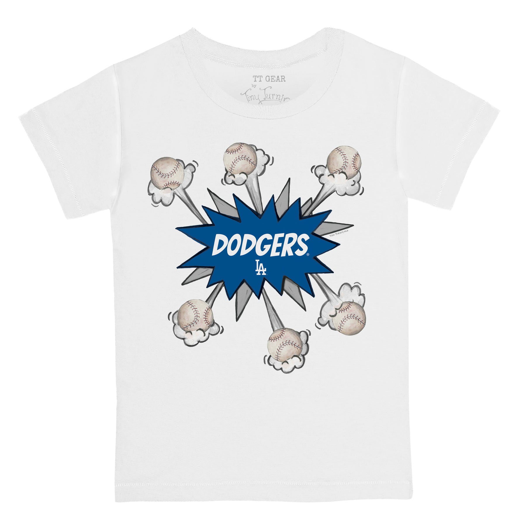 Los Angeles Dodgers Baseball Pow Tee Shirt