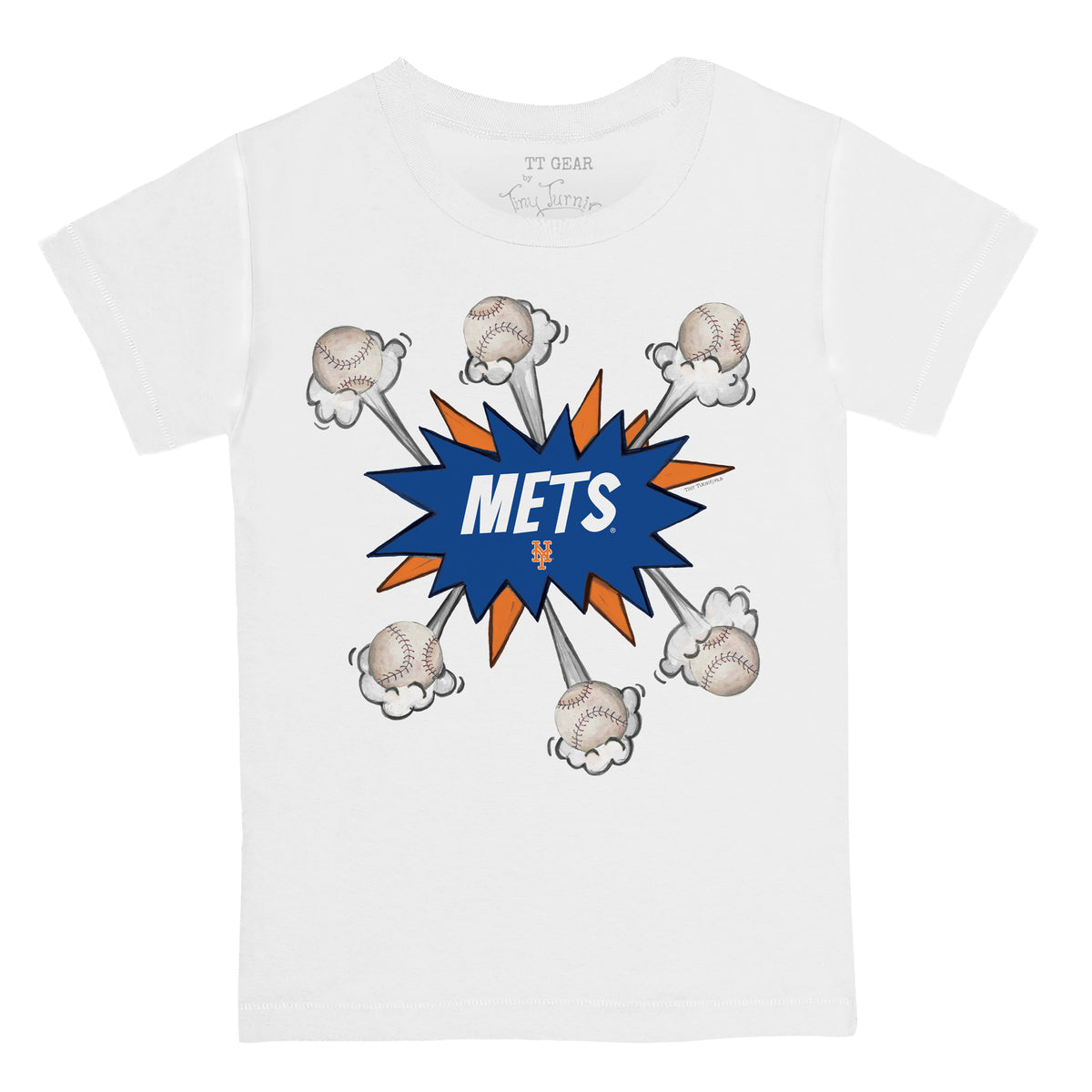 New York Mets Baseball Pow Tee Shirt