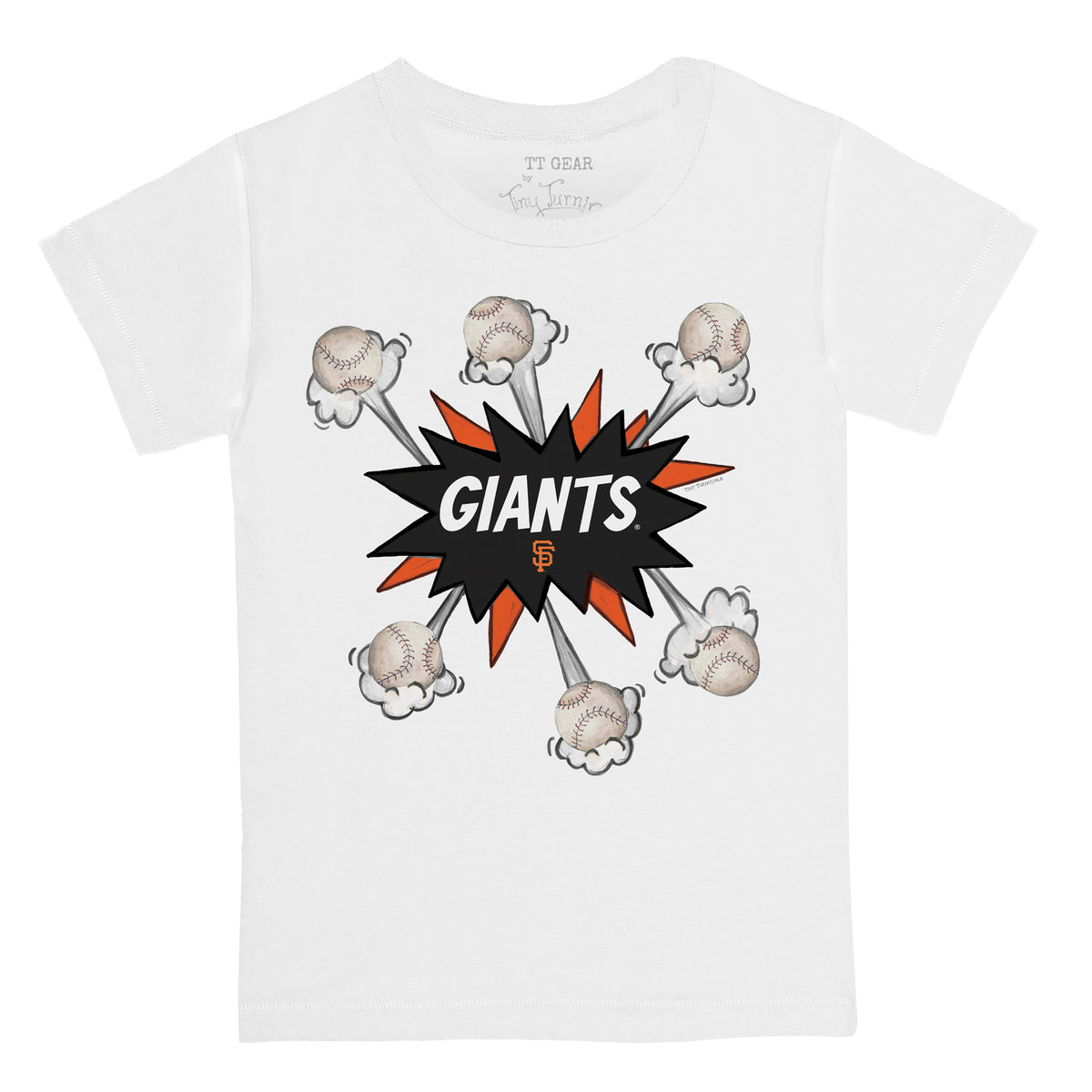 San Francisco Giants Baseball Pow Tee Shirt