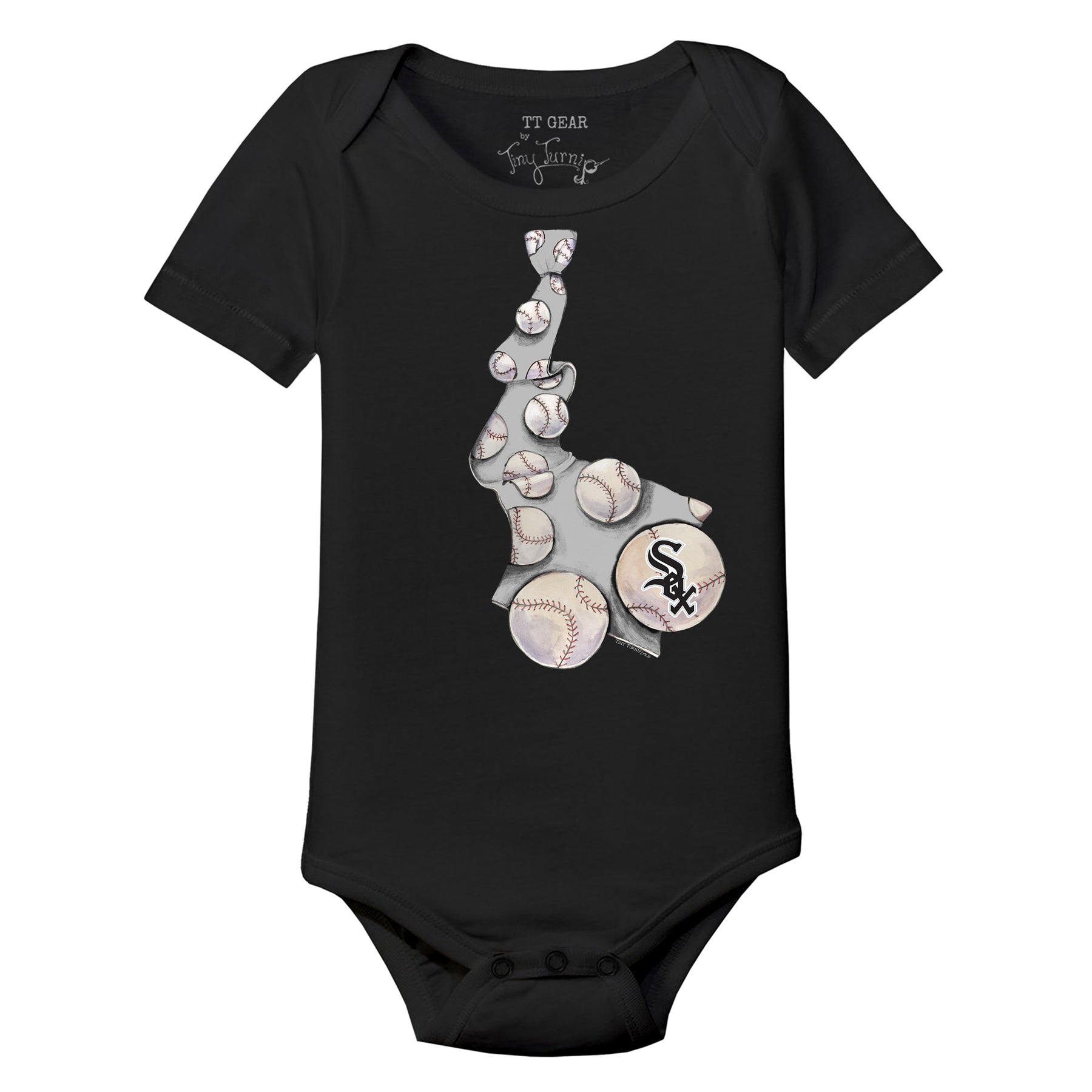 Chicago White Sox Baseball Tie Short Sleeve Snapper