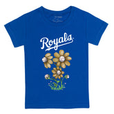 Kansas City Royals Blooming Baseballs Tee Shirt