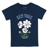 New York Yankees Blooming Baseballs Tee Shirt