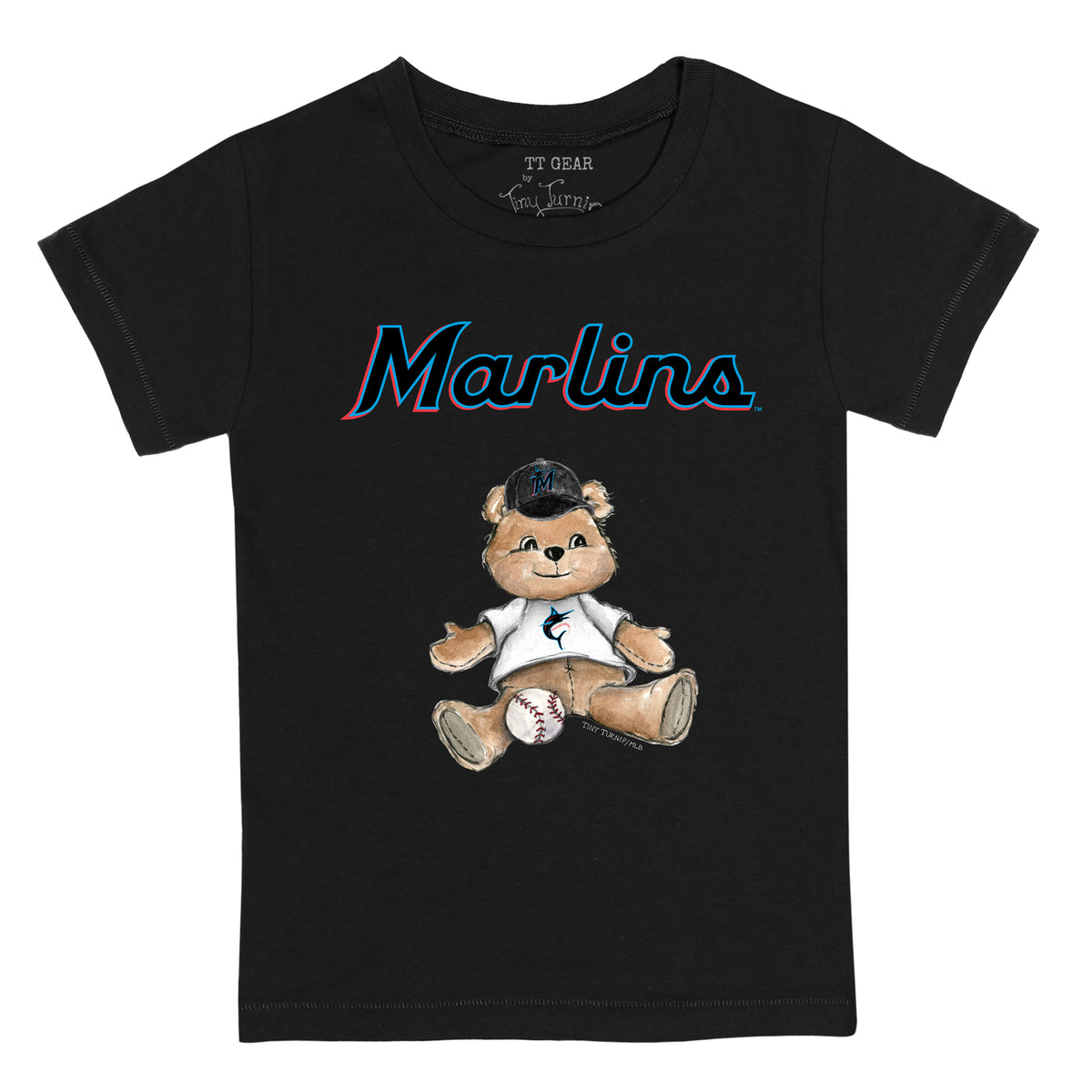 Miami Marlins Teddy Kid's Tee Shirt