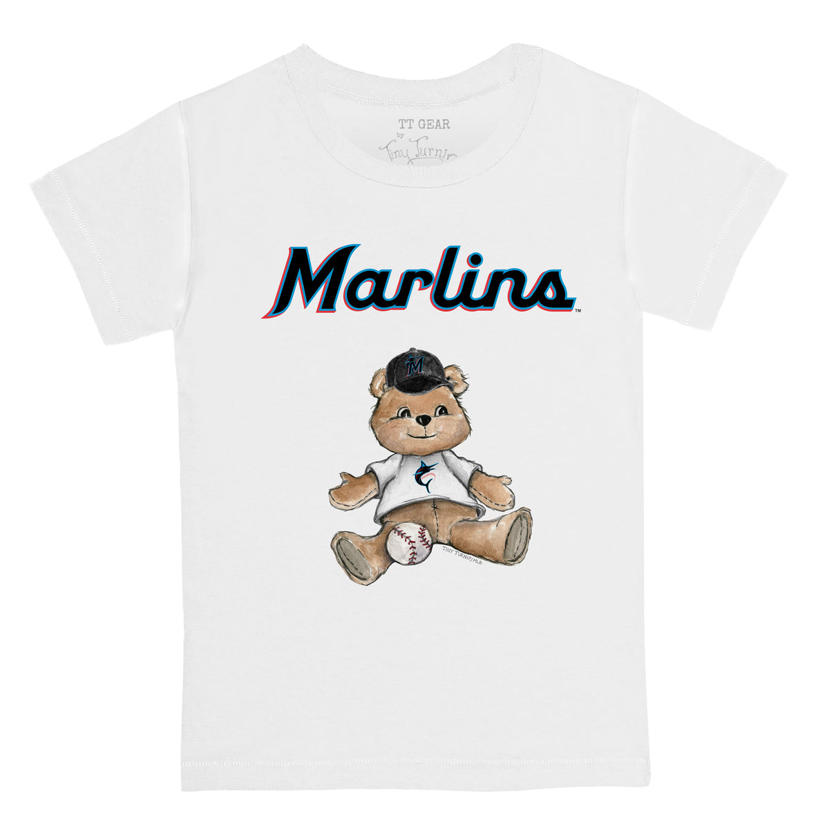 Miami Marlins Teddy Kid's Tee Shirt