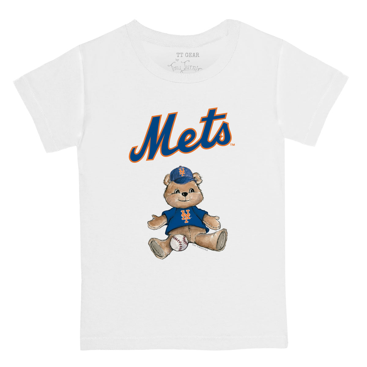 New York Mets Teddy Kid's Tee Shirt