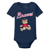 Atlanta Braves Teddy Short Sleeve Snapper