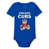 Chicago Cubs Teddy Short Sleeve Snapper