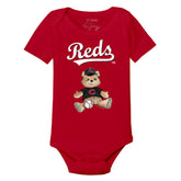 Cincinnati Reds Teddy Short Sleeve Snapper