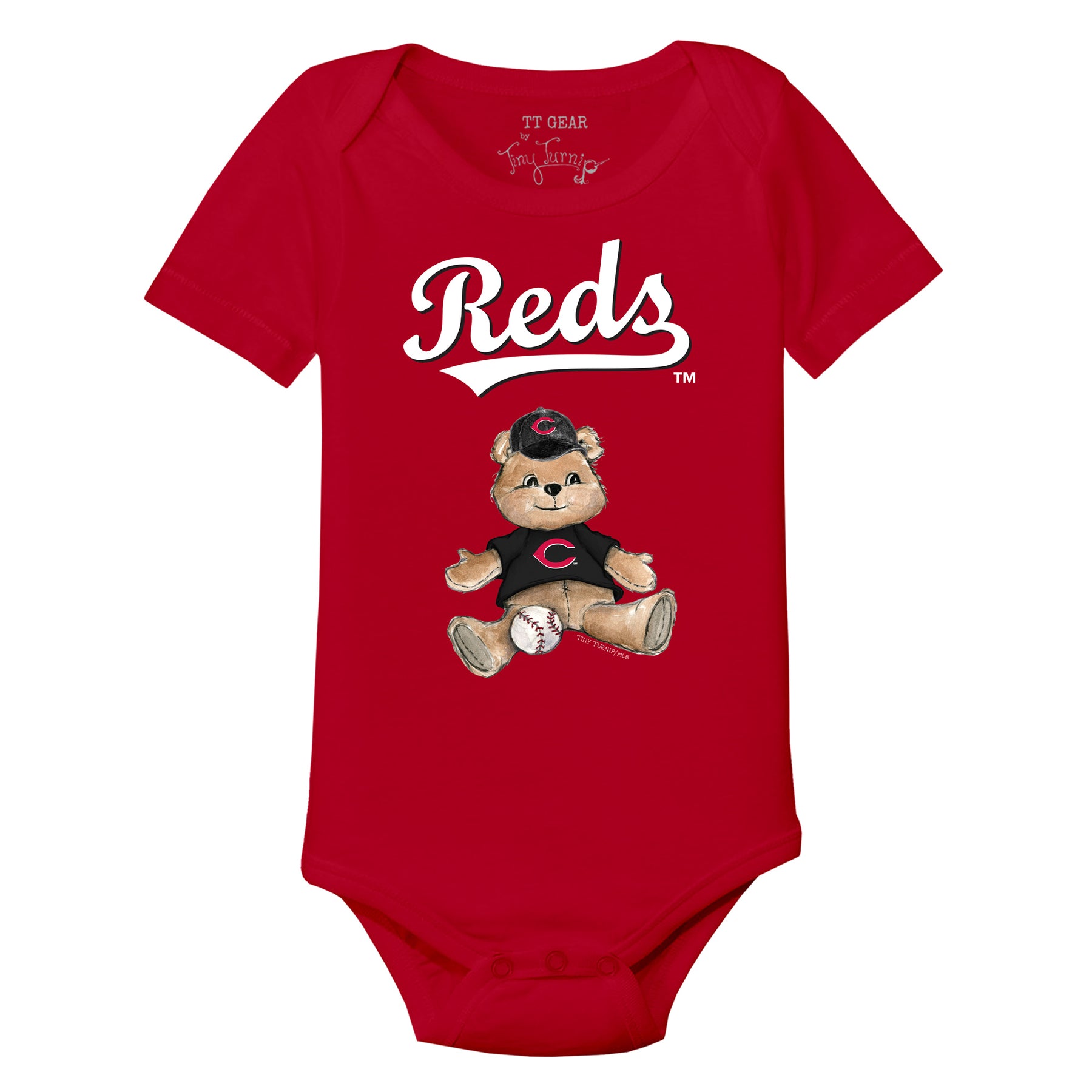 Cincinnati Reds Teddy Short Sleeve Snapper