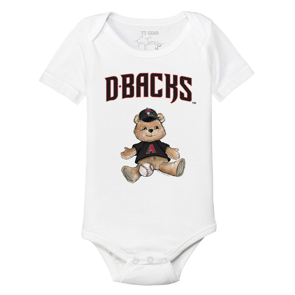 Arizona Diamondbacks Teddy Short Sleeve Snapper