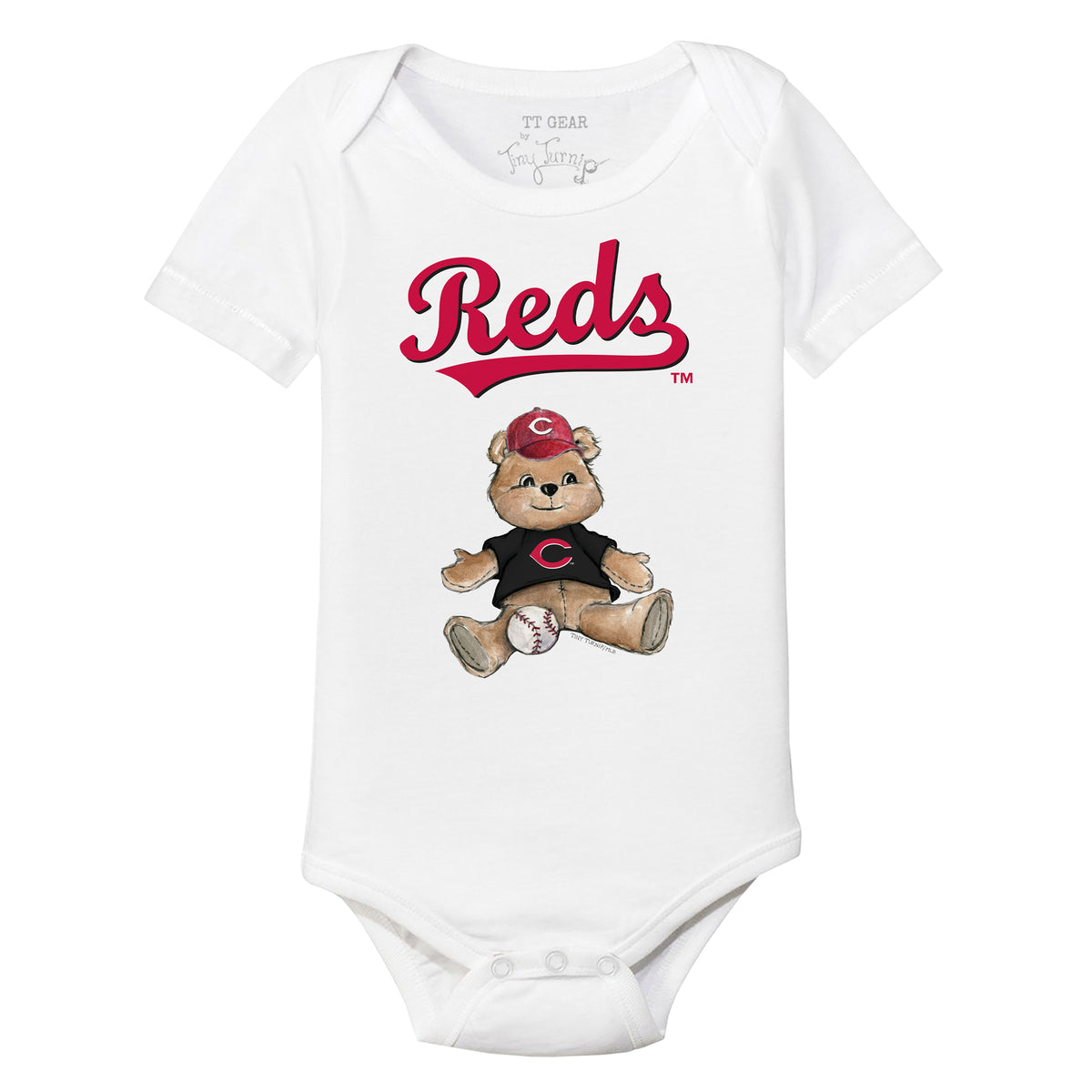 Cincinnati Reds Teddy Short Sleeve Snapper