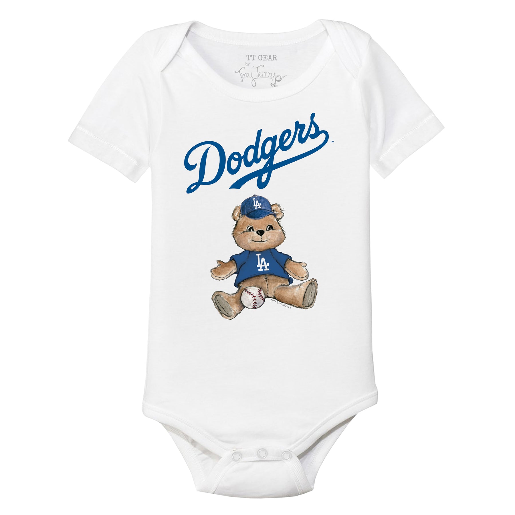 Los Angeles Dodgers Teddy Short Sleeve Snapper