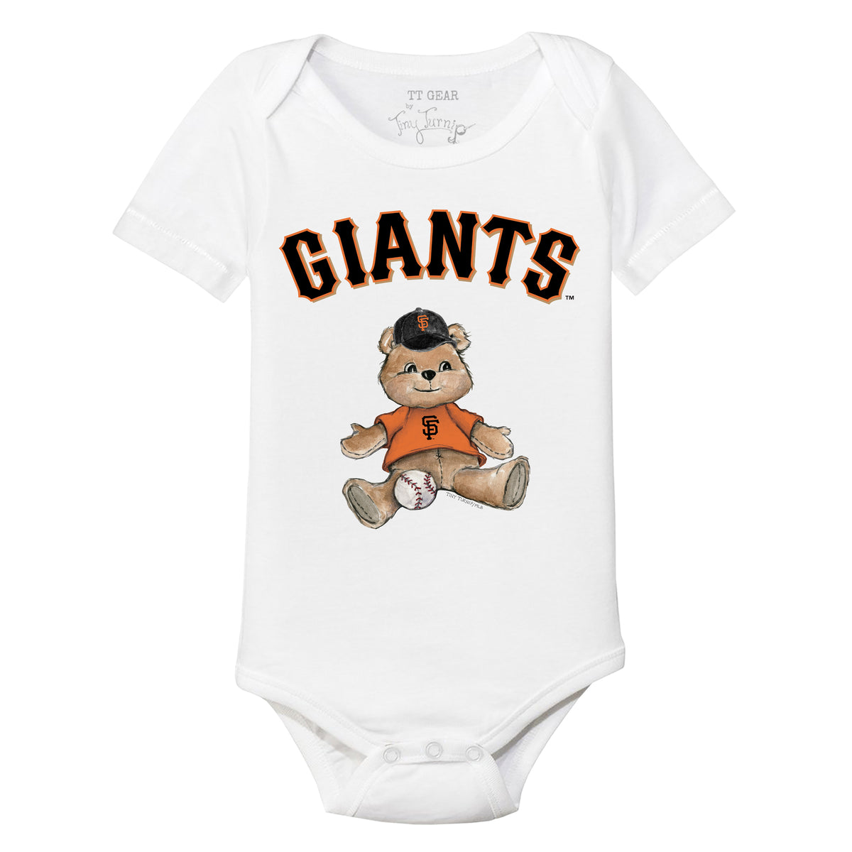 San Francisco Giants Teddy Short Sleeve Snapper