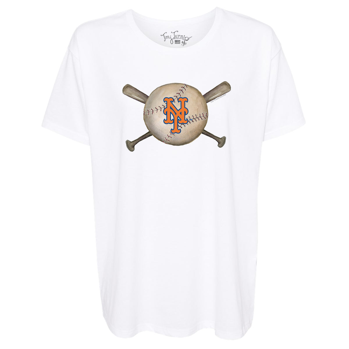 New York Mets Baseball Crossbats Tee Shirt