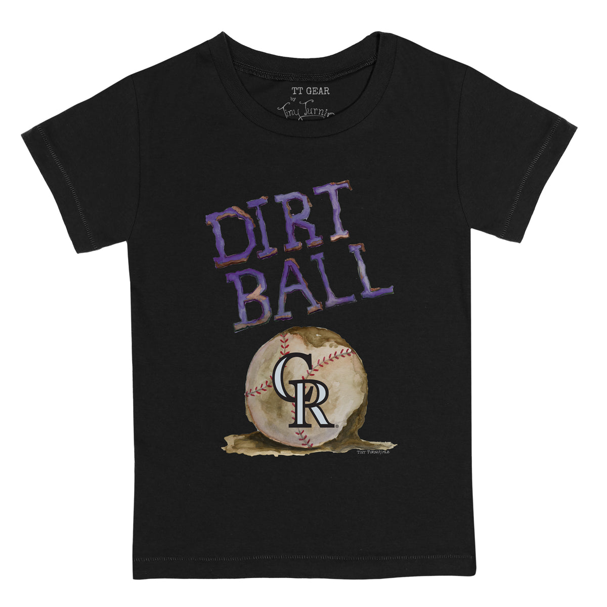 Colorado Rockies Dirt Ball Tee Shirt