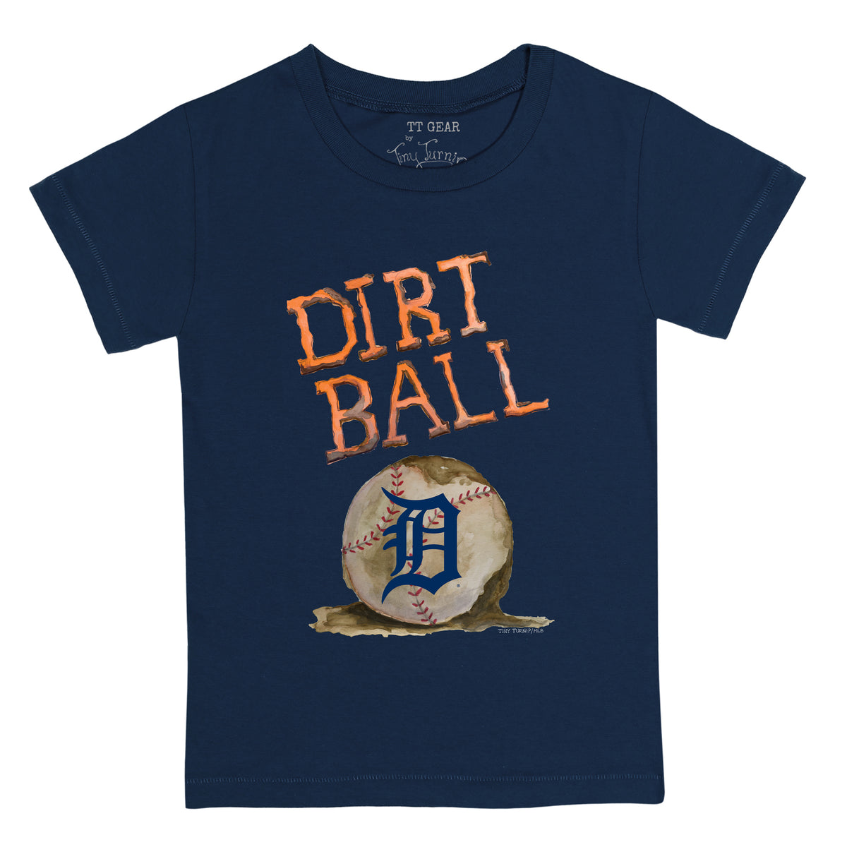 Detroit Tigers Dirt Ball Tee Shirt