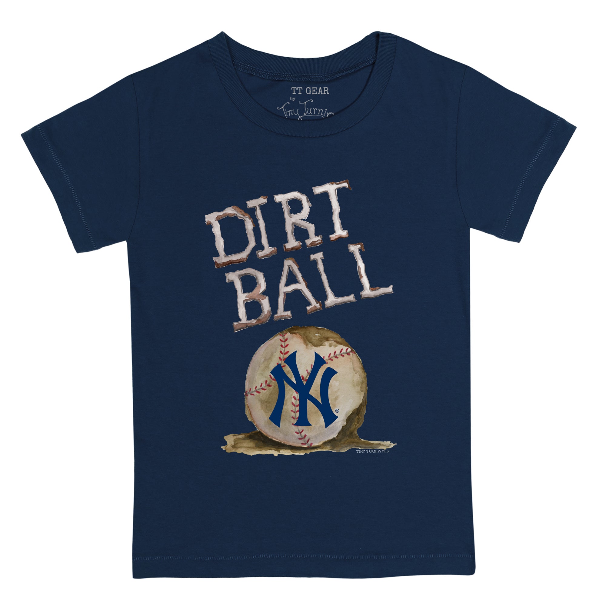 Lids New York Yankees Tiny Turnip Youth Heart Bat T-Shirt - White