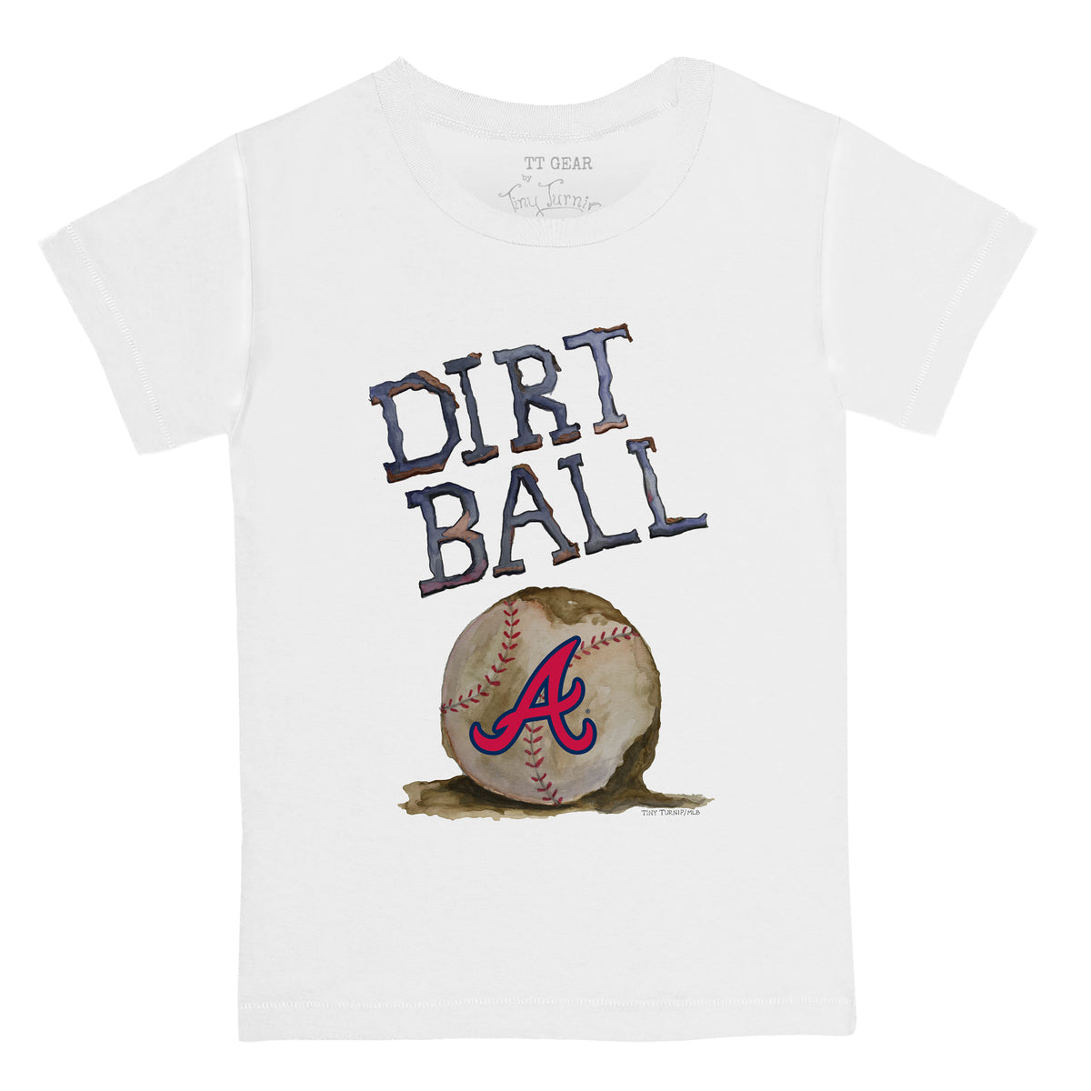 Atlanta Braves Dirt Ball Tee Shirt