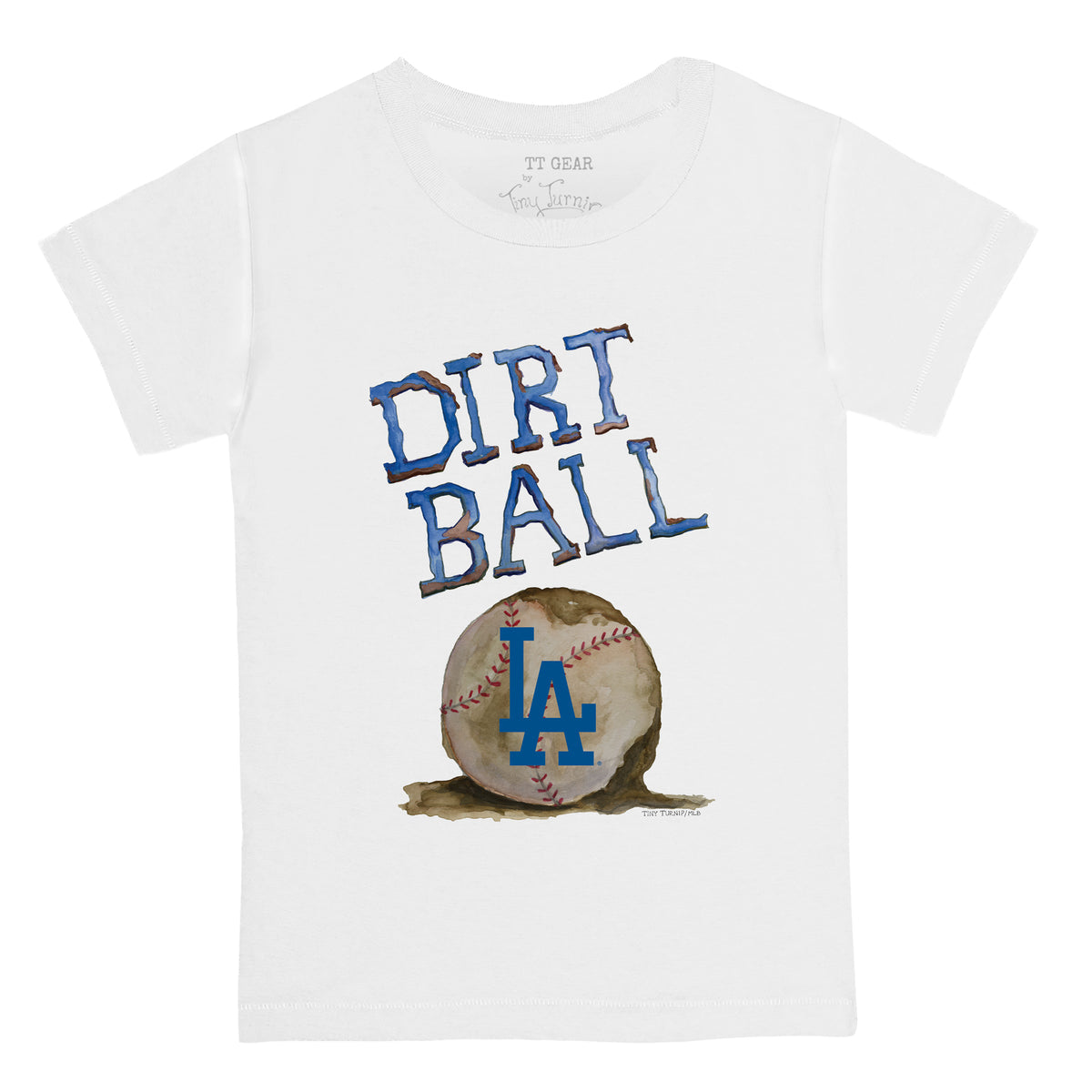 Los Angeles Dodgers Dirt Ball Tee Shirt