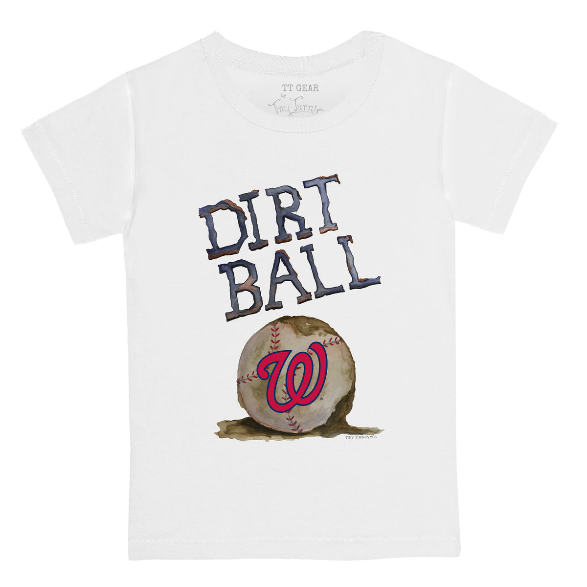 Washington Nationals Dirt Ball Tee Shirt