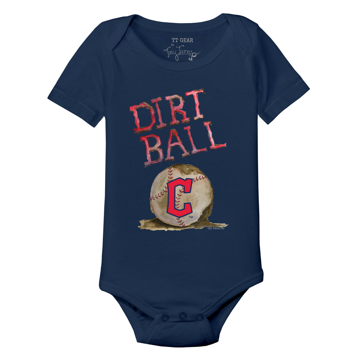 Cleveland Guardians Dirt Ball Short Sleeve Snapper