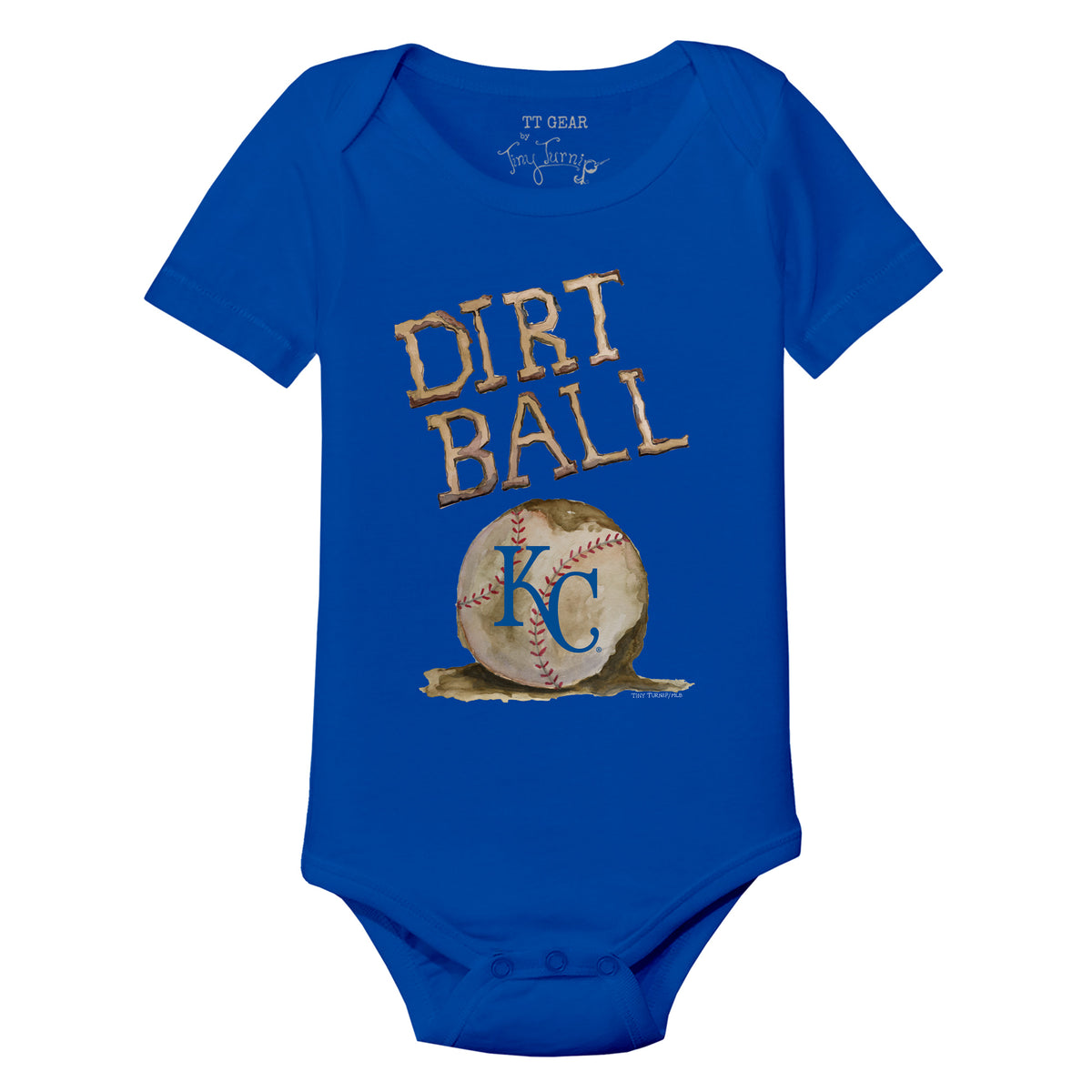 Kansas City Royals Dirt Ball Short Sleeve Snapper