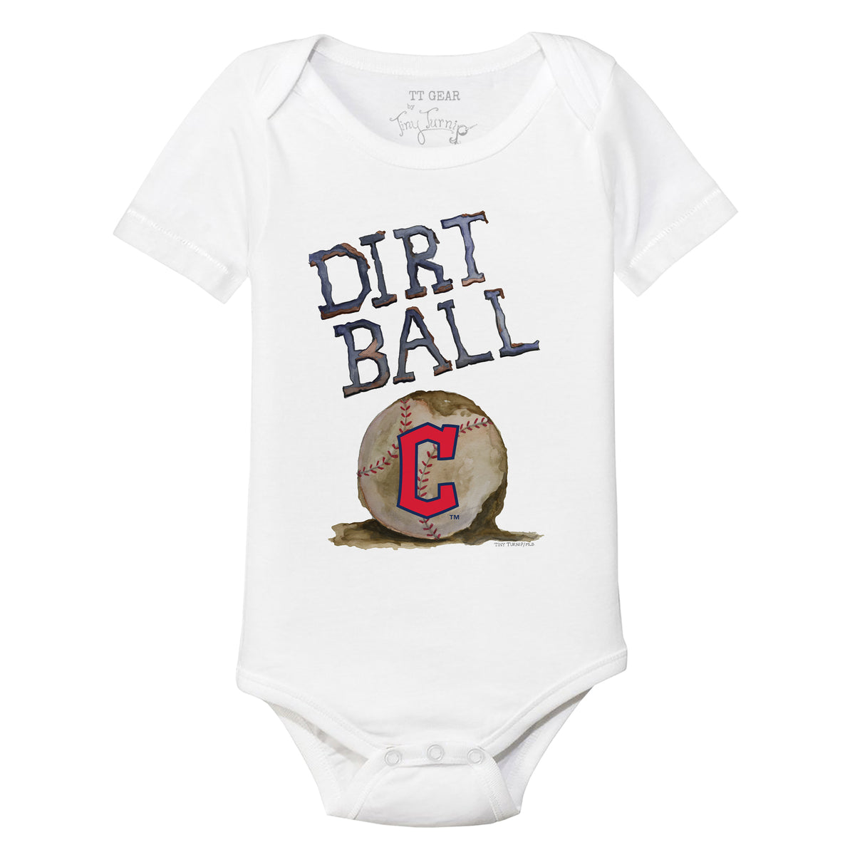 Cleveland Guardians Dirt Ball Short Sleeve Snapper