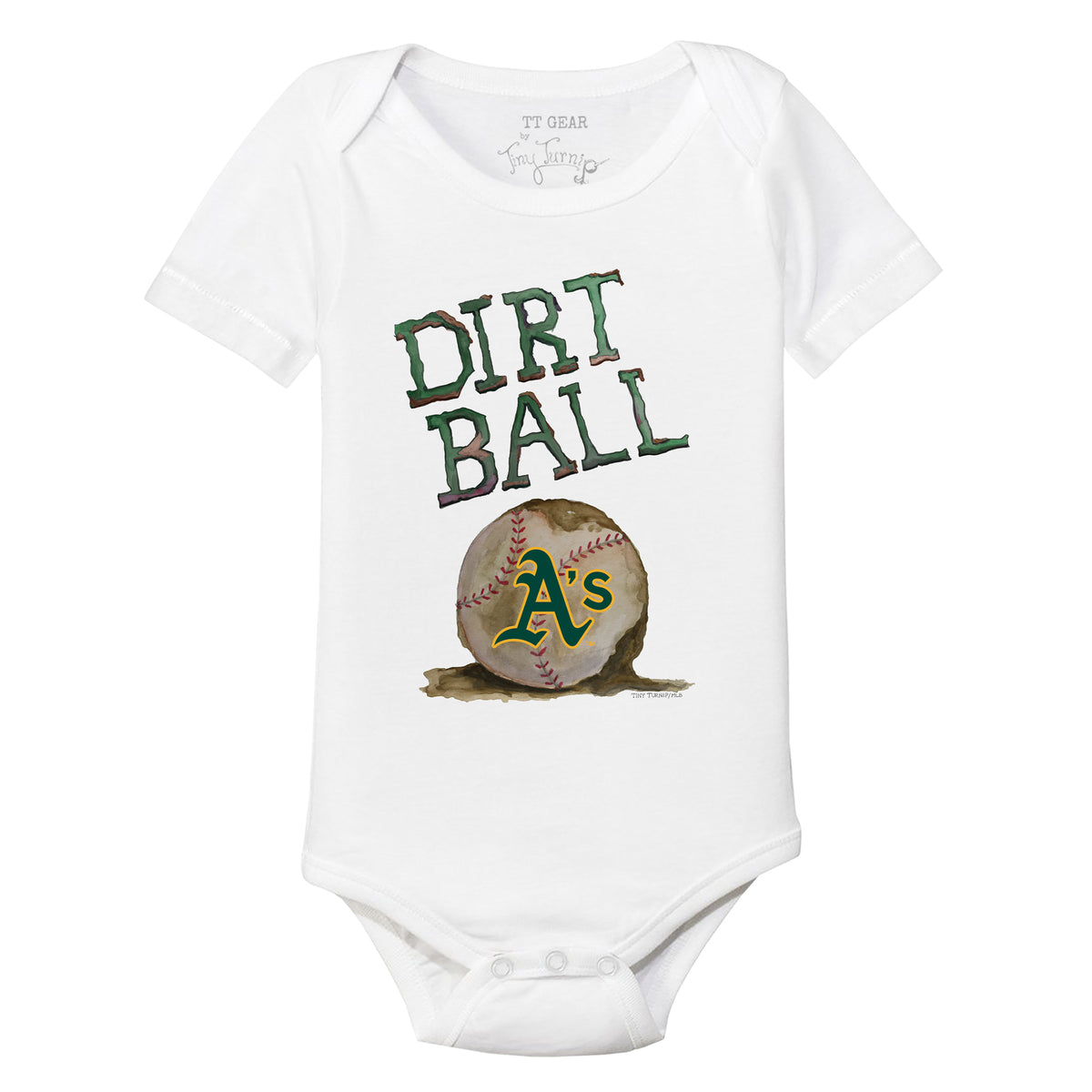 Oakland Athletics Dirt Ball Short Sleeve Snapper