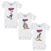 Minnesota Twins Dino Short Sleeve Snapper Bundle