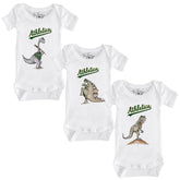 Oakland Athletics Dino Short Sleeve Snapper Bundle