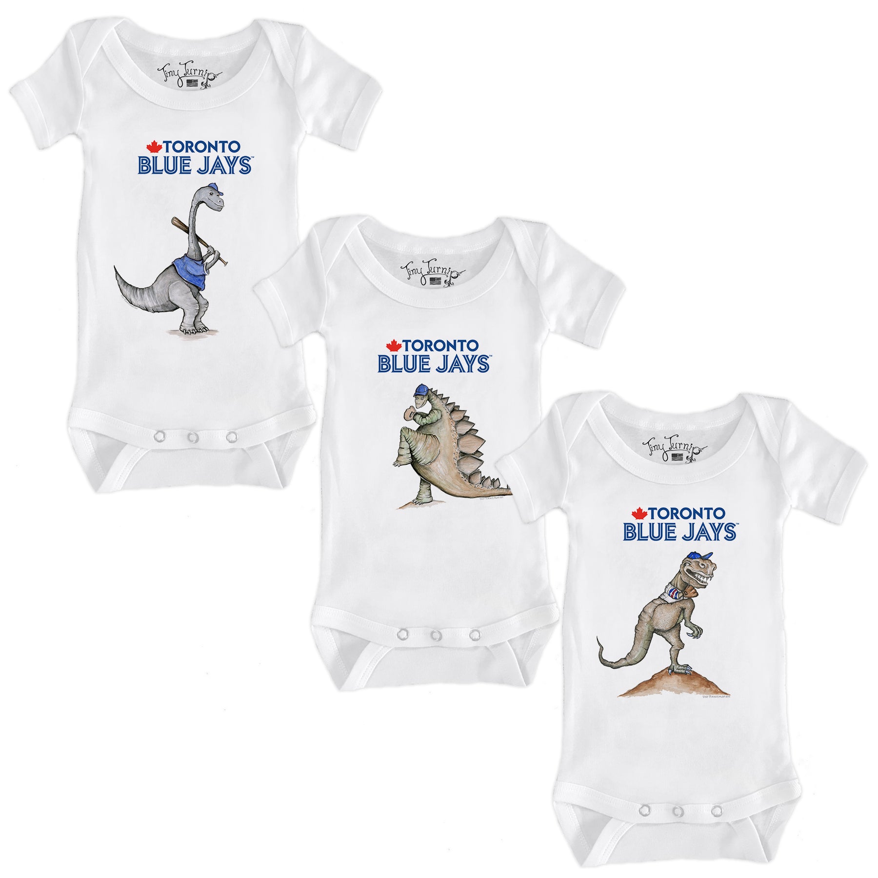 Toronto Blue Jays Dino Short Sleeve Snapper Bundle