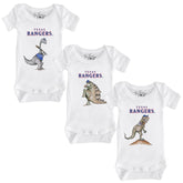 Texas Rangers Dino Short Sleeve Snapper Bundle