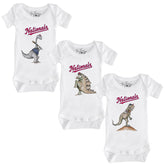 Washington Nationals Dino Short Sleeve Snapper Bundle