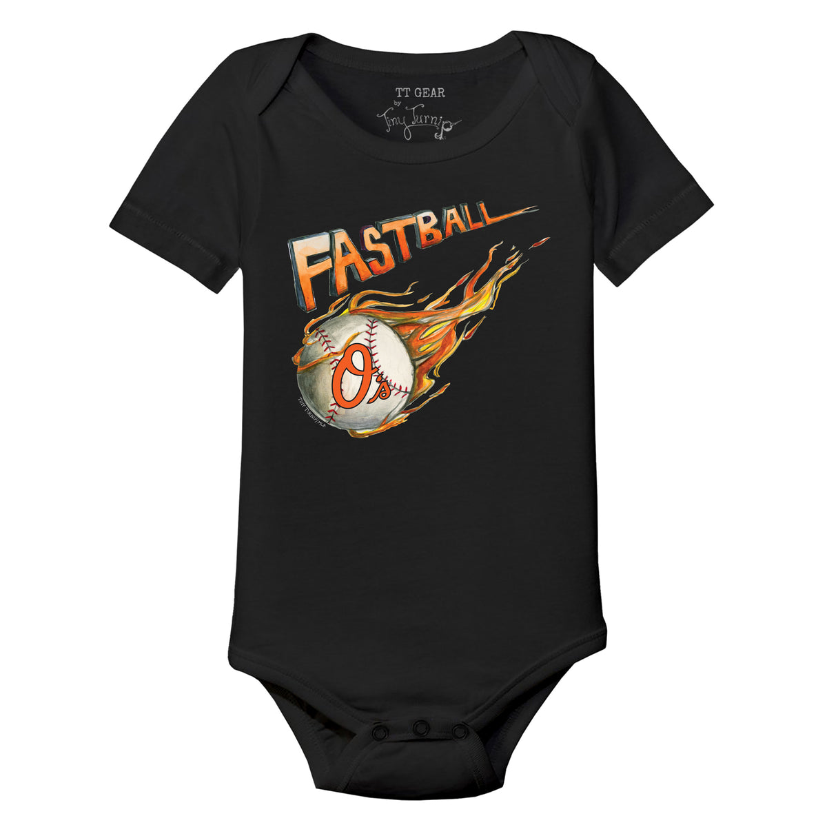 Baltimore Orioles Fastball Short Sleeve Snapper