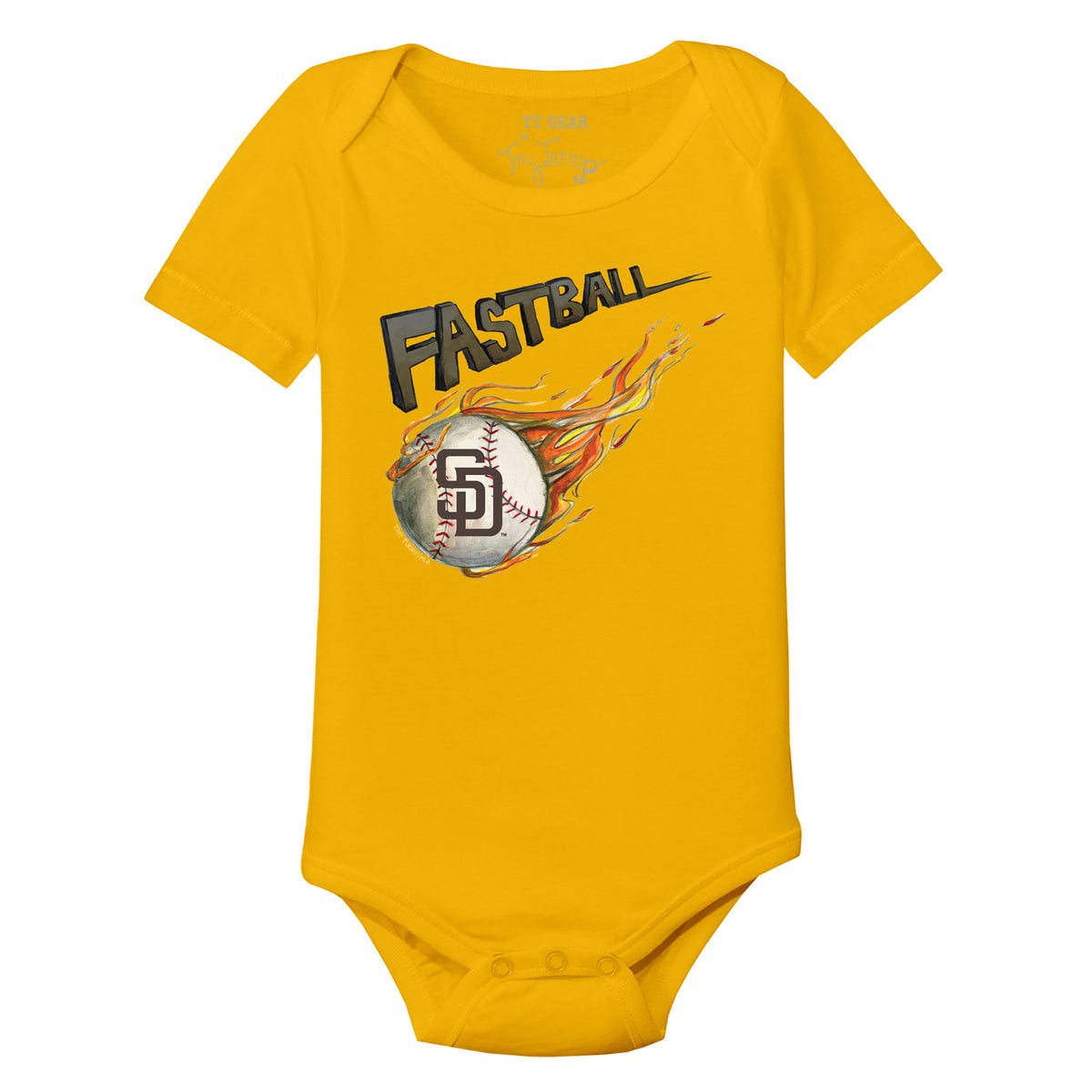 San Diego Padres Fastball Short Sleeve Snapper