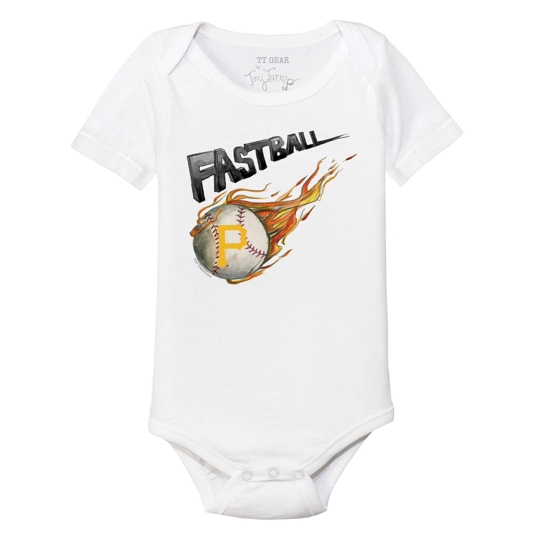 Pittsburgh Pirates Fastball Short Sleeve Snapper