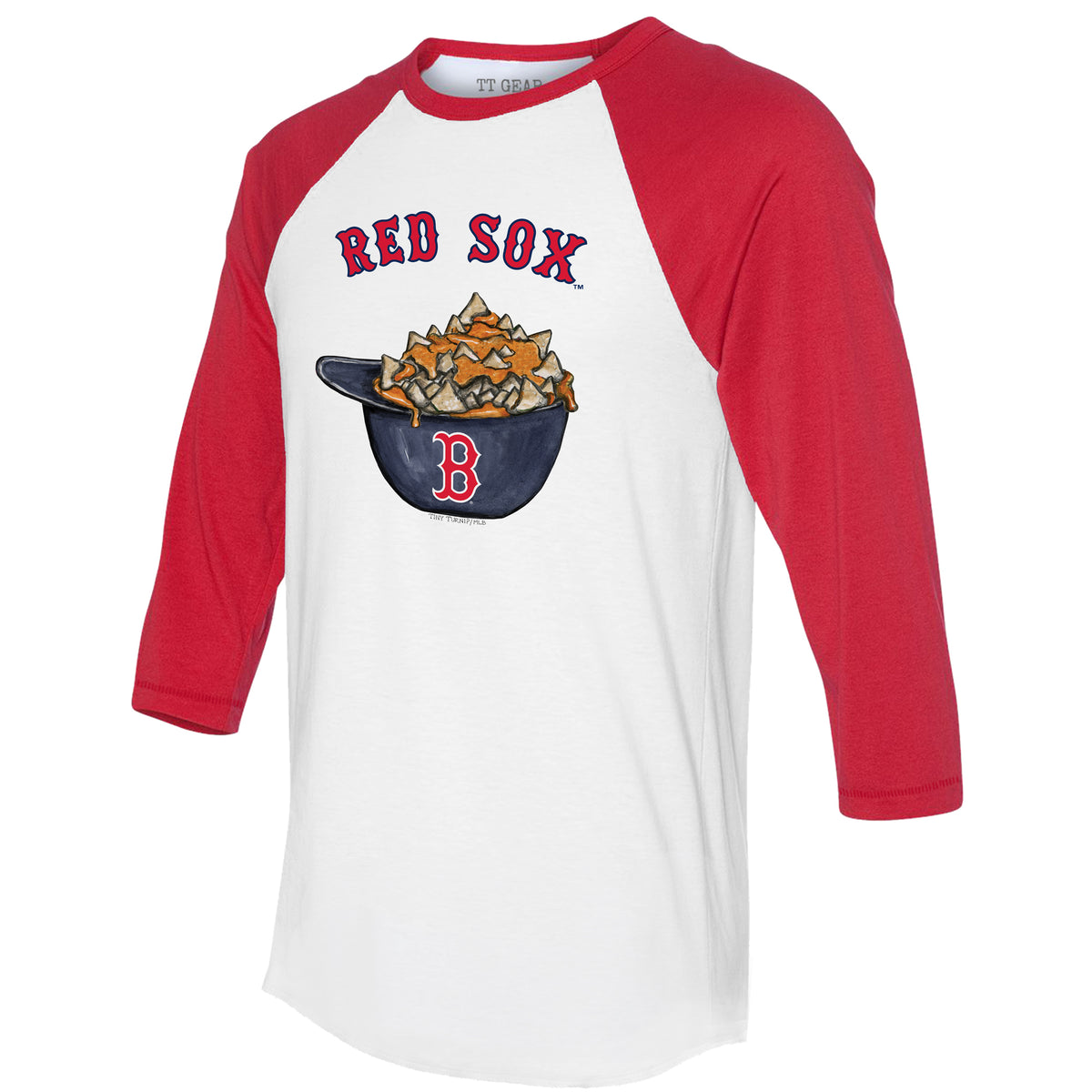 Boston Red Sox Nacho Helmet 3/4 Red Sleeve Raglan