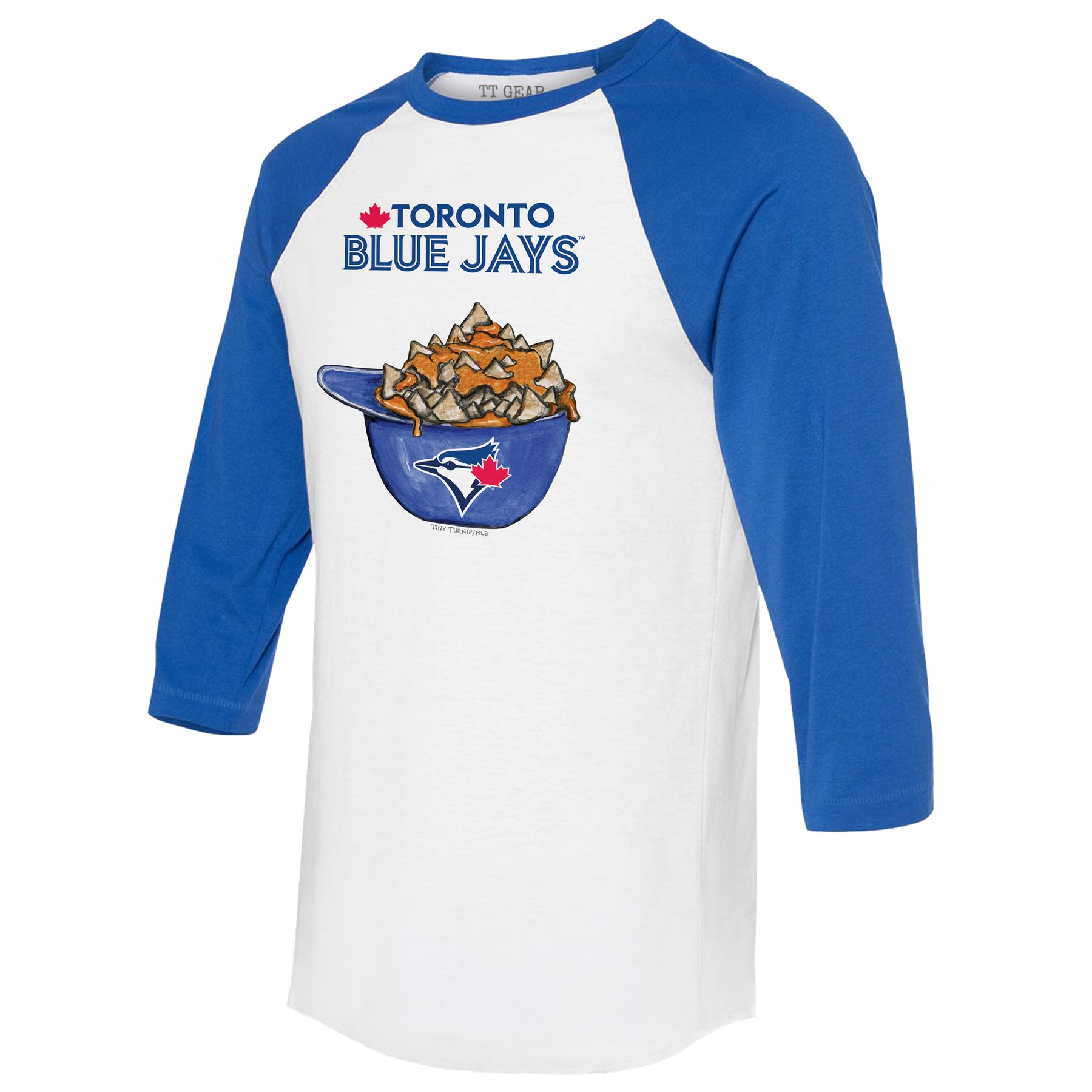 Toronto Blue Jays Helmet 3/4 Royal Blue Sleeve Raglan