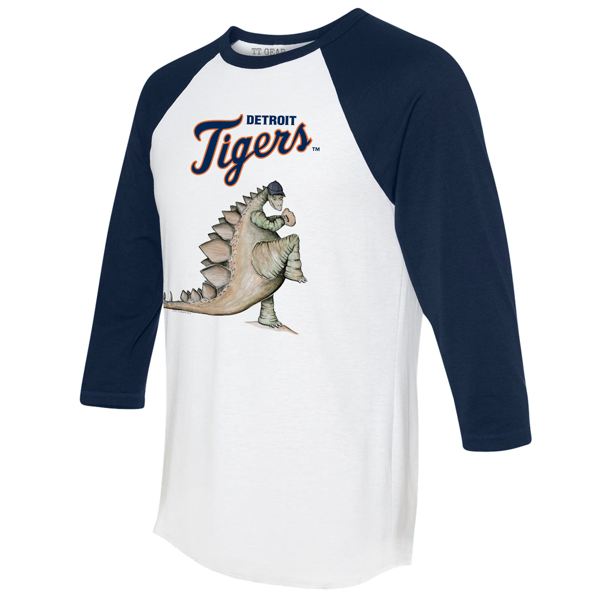 Detroit Tigers Stega 3/4 Navy Blue Sleeve Raglan