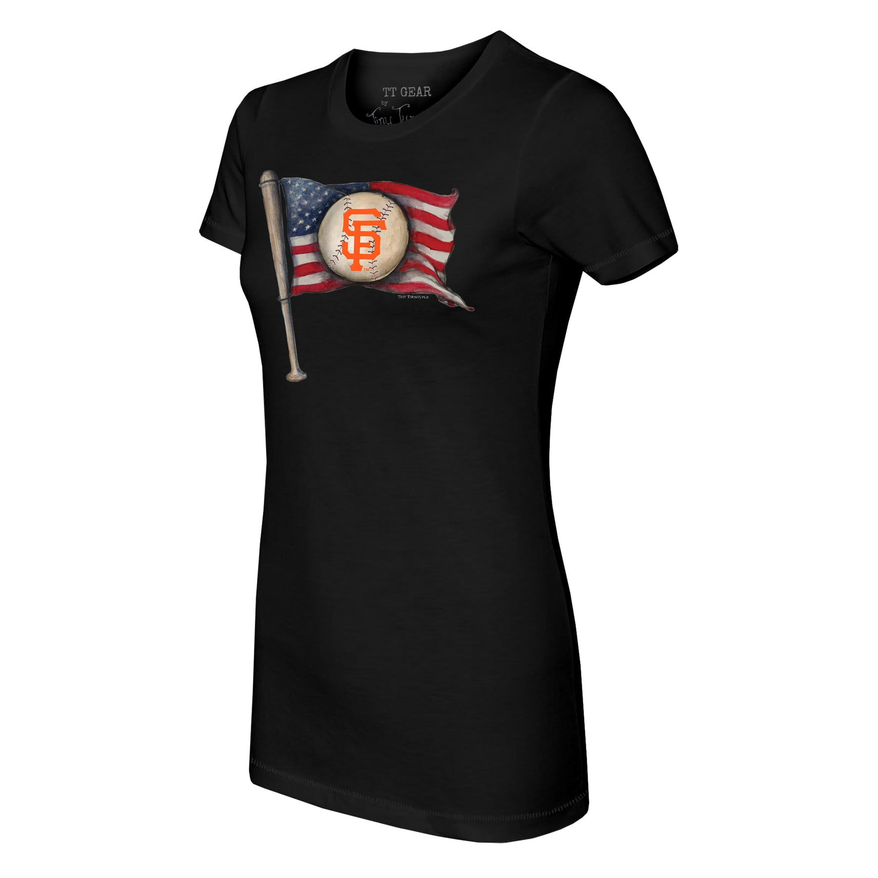 San Francisco Giants Baseball Flag Tee Shirt