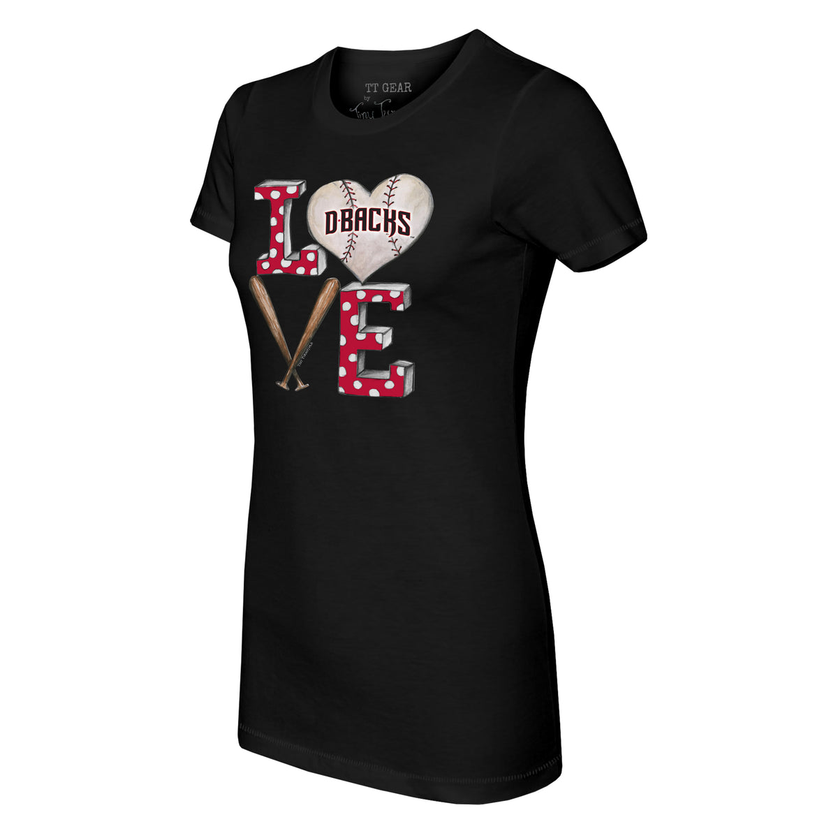 Arizona Diamondbacks Baseball LOVE Tee Shirt