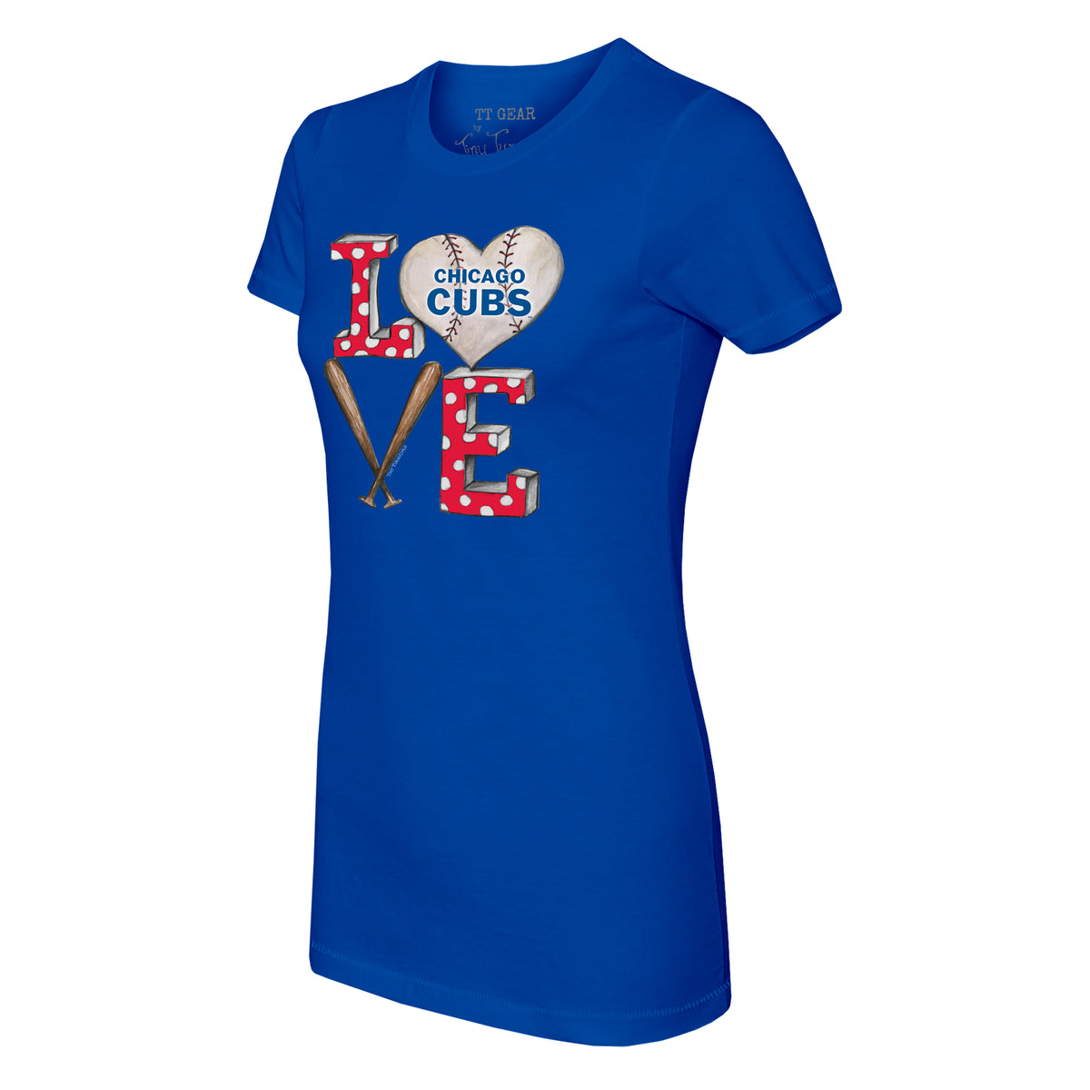 Chicago Cubs Baseball LOVE Tee Shirt