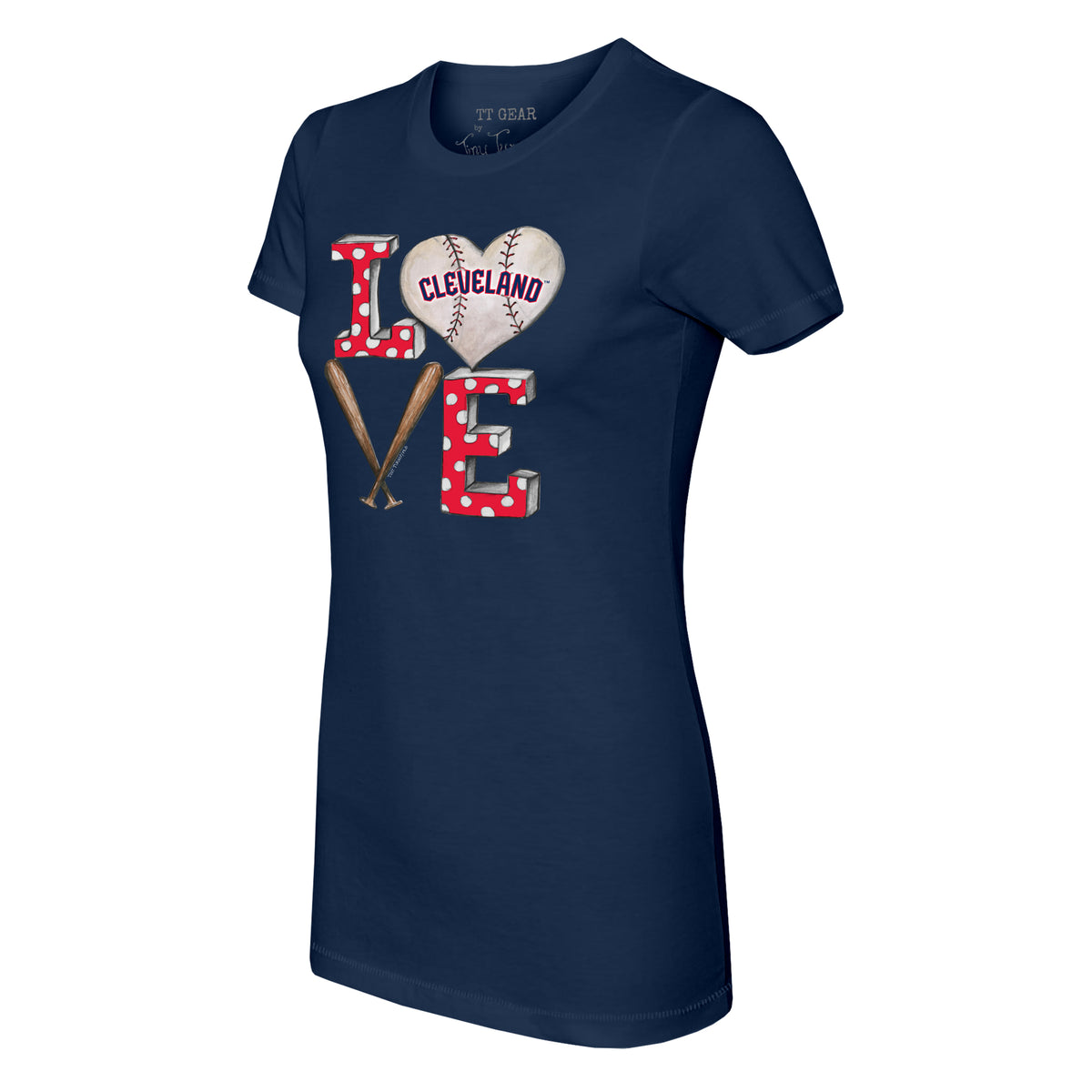 Cleveland Guardians Baseball LOVE Tee Shirt