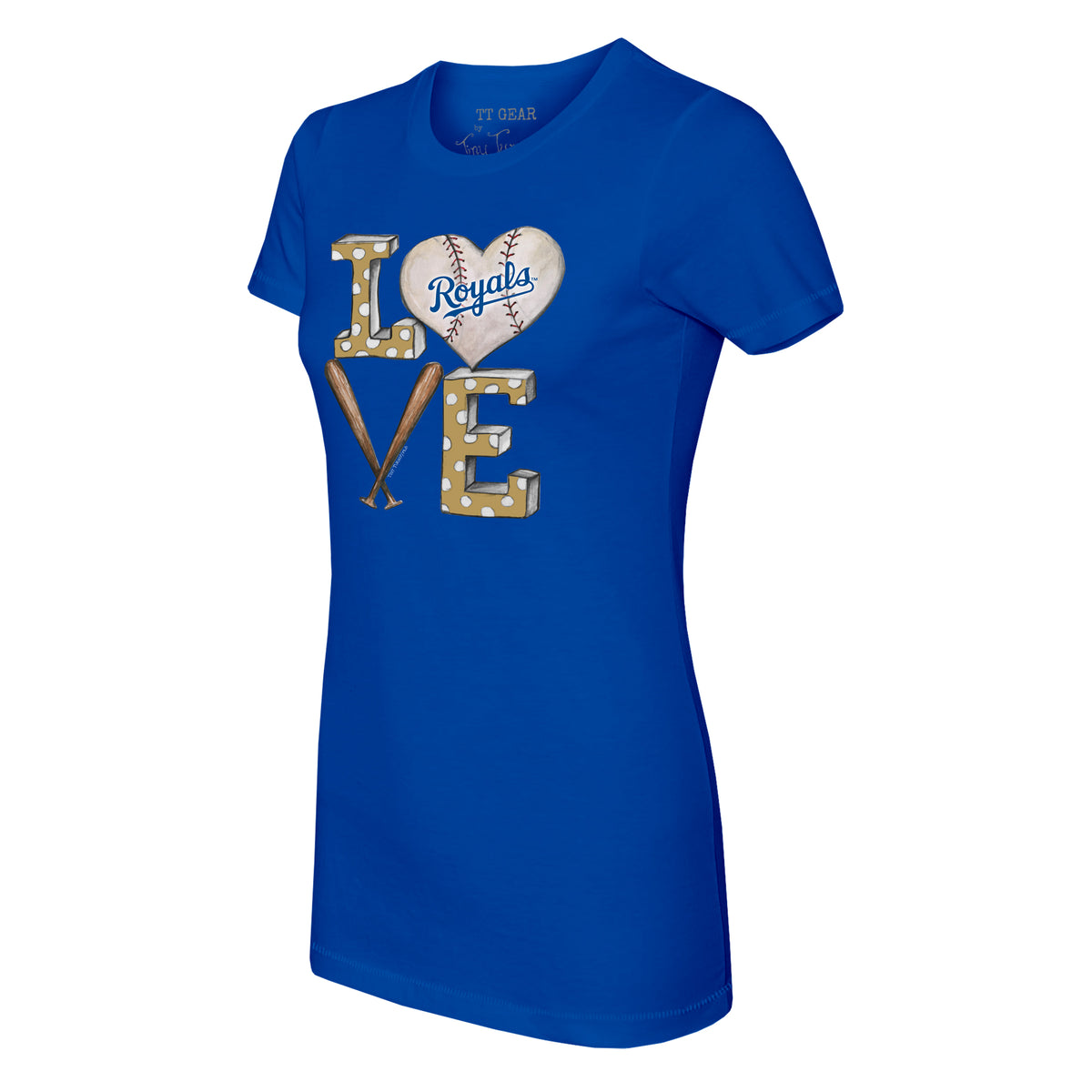 Kansas City Royals Baseball LOVE Tee Shirt