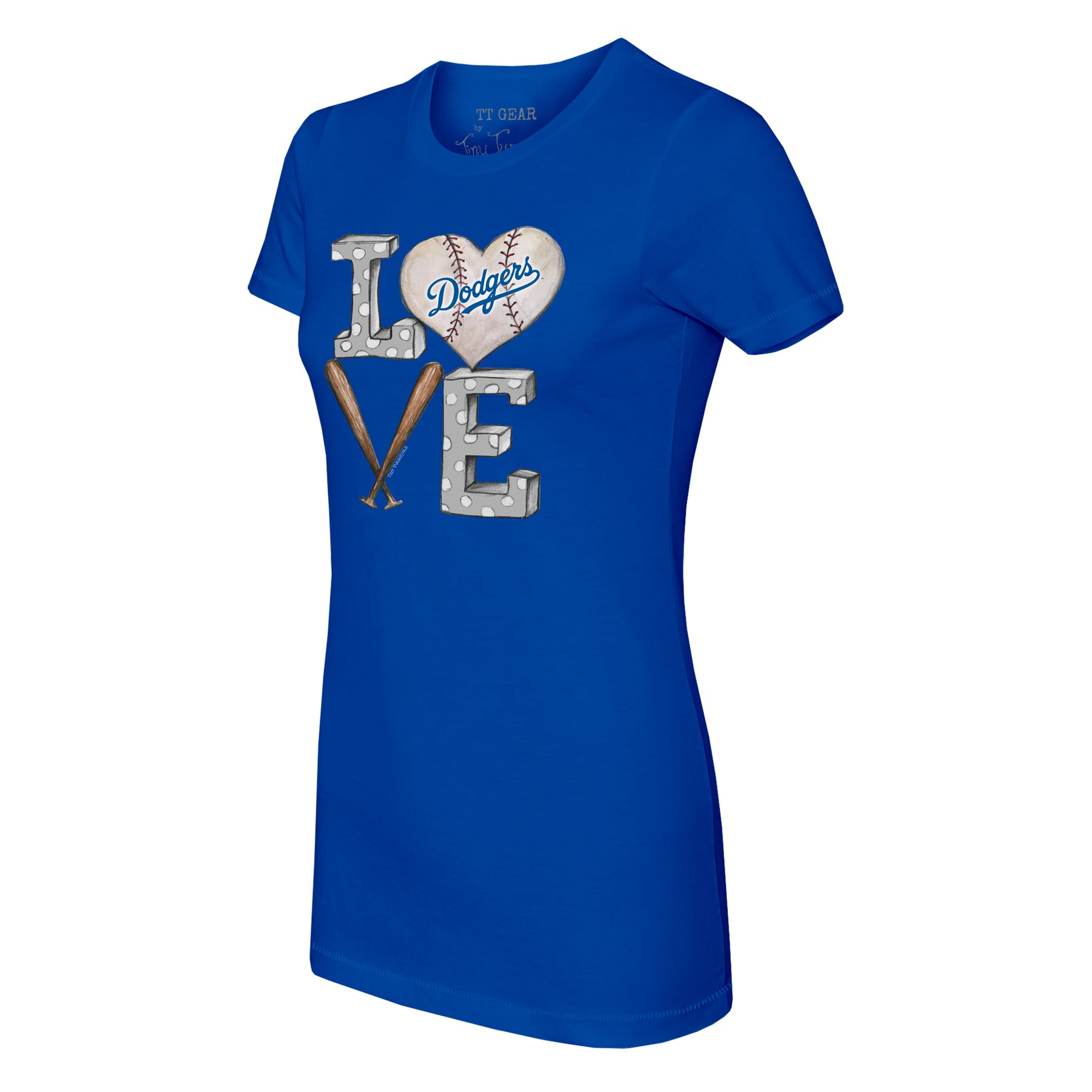 Los Angeles Dodgers Baseball LOVE Tee Shirt