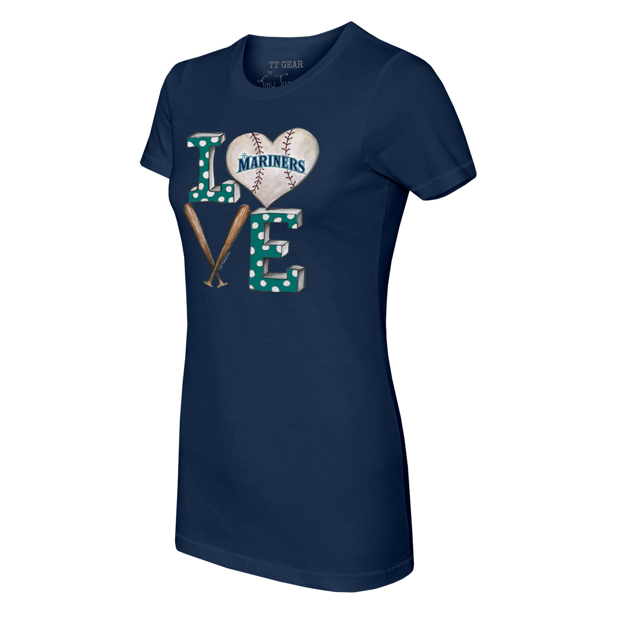 Seattle Mariners Baseball LOVE Tee Shirt