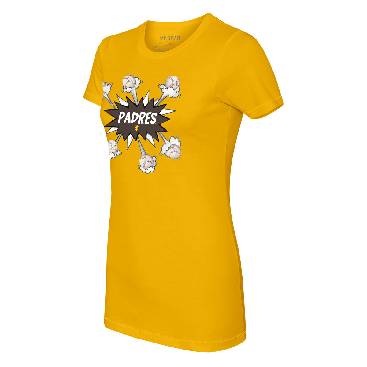 San Diego Padres Baseball Pow Tee Shirt