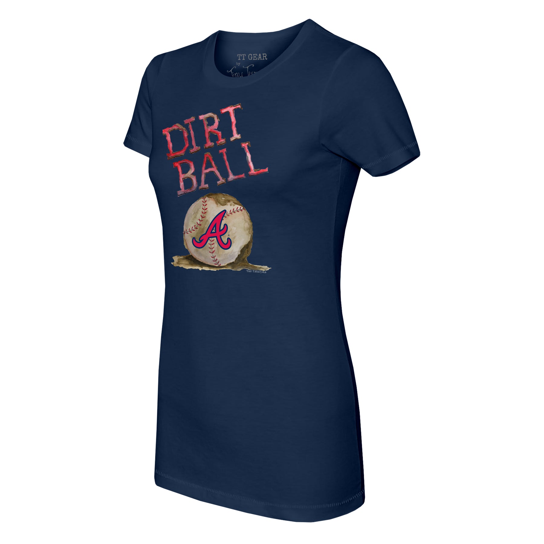 Atlanta Braves Dirt Ball Tee Shirt
