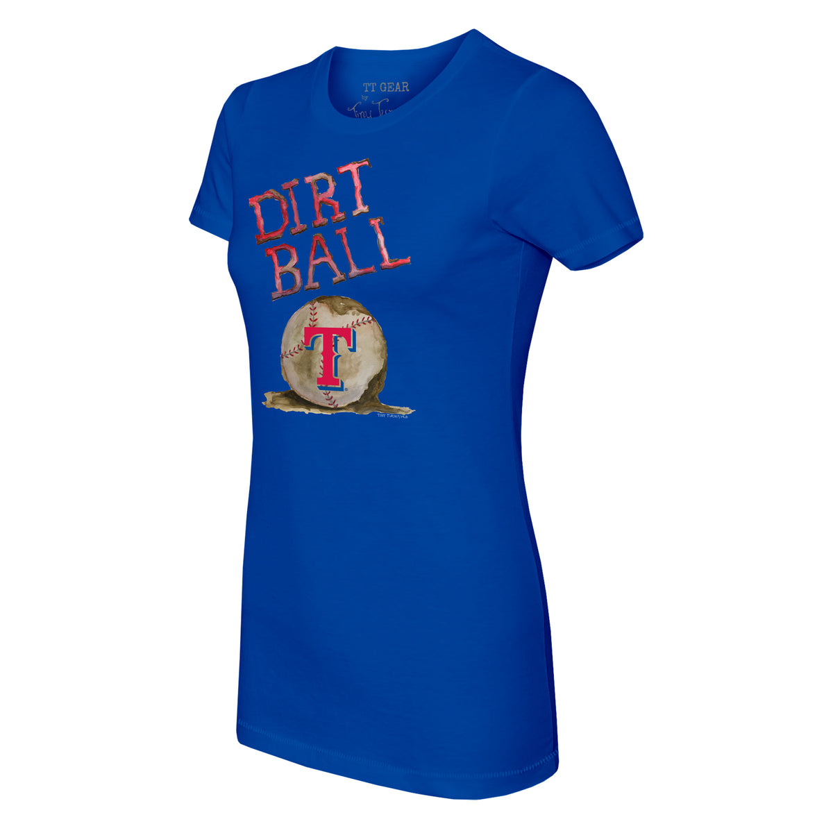 Texas Rangers Dirt Ball Tee Shirt