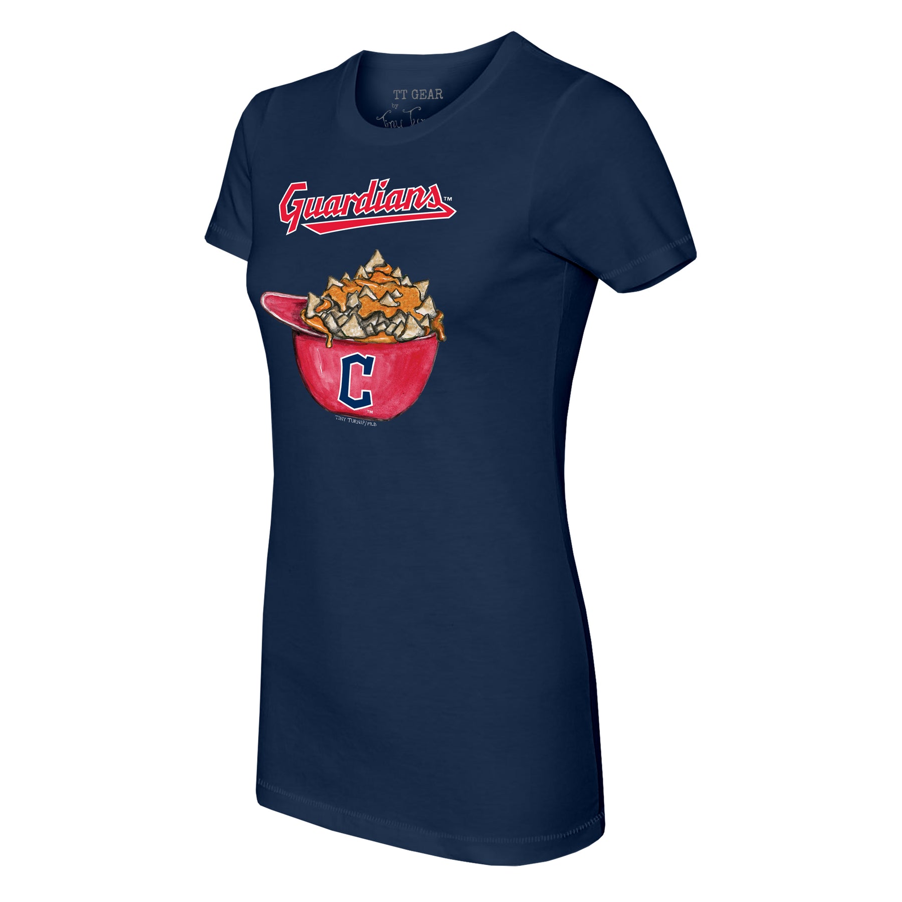 Cleveland Guardians Nacho Helmet Tee Shirt